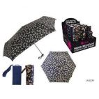 KS Brands UU0820 Umberella Supermini Handbag Size Brolly Printed Patern Assorted