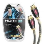 Lloytron A2032 HDMI Cable High Speed 1.4a Ethernet 3D 24k Gold Contacts 3.0m New