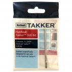 Takker HWD20 Hardwall Takker Drill Bit for Hanging Pictures, Mirrors & Much More