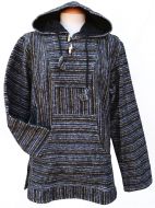 Gheri Brushed Cotton Hooded Pullon - Black Brown