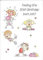 30th Birthday Card - Female Humour - Exercise