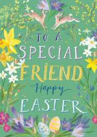 Easter Card - Special Friend - Spring Floral - Ling Design