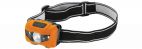 Mercury 410.355 Lightweight LED Headlight w/ Adjustable Head Strap - White/Red