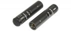 Citronic 173.845 Pair of Pencil Condenser Microphones XLR Connection - Black