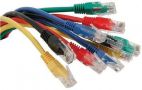 AV:Link 505.575 RJ45 UTP Network Cable Patch Lead Copper Clad 3.0m Length - Blue
