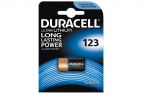 Duracell 656.990UK High Quality CR123 Ultra Lithium Long Lasting Power Battery