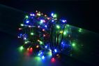 Fluxia 155.505 Battery Operated Multi Colour 80 LED String Lights 8m Length New