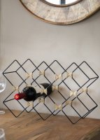 BarCraft Iron Wire Wine Rack