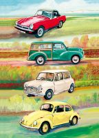 Birthday Card - Classic Cars Little Greats - Country Cards