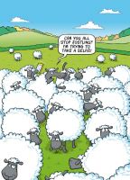 Birthday Card - Selfie Farm Sheep - Funny - Country Cards