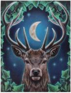 The Emperor Canvas Wall Plaque by Lisa Parker