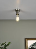 SFB4861 1 Light Suspension Antique Chrome