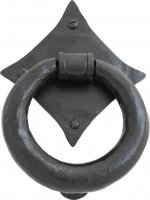 Black Ring Door Knocker