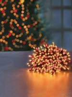 Premier Decorations SupaBrights Multi-Action 480 LED with Timer - Red & Vintage Gold