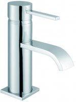 The White Space Fall Mono Basin Mixer Tap With Waste