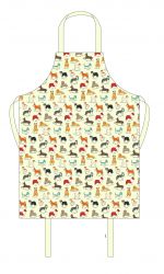 Faithful Friends Dog Collection Set - Apron Tea Towel Shopping Bag - Highlands