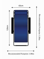 RoyalCraft Zero Gravity Relaxer - Blue