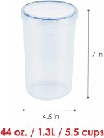 Lock & Lock Round Food Container - 1.3L