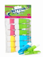 Bettina 12pc Extra Large Soft Grip Pegs