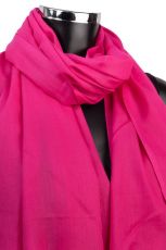 Organic Cotton Plain Pashmina