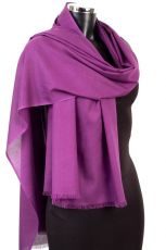 Organic Cotton Plain Pashmina
