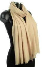 Organic Cotton Plain Pashmina