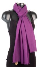 Organic Cotton Plain Pashmina