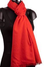 Organic Cotton Plain Pashmina