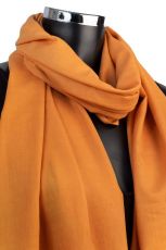 Organic Cotton Plain Pashmina