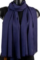 Organic Cotton Plain Pashmina
