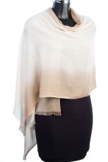 Large Soft Dip Dyed Shawl