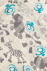 Cotton Scarf Monkey Print