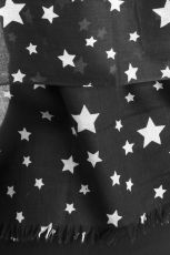 Star Design Scarf Pure Cotton