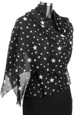 Star Design Scarf Pure Cotton