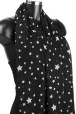 Star Design Scarf Pure Cotton