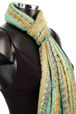 Soft Striped Womens Scarf