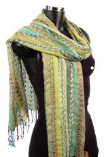 Soft Striped Womens Scarf