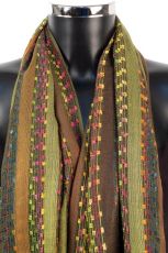 Soft Striped Womens Scarf