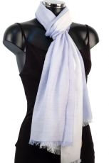Large summer pashmina two tone