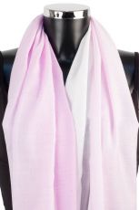 Large summer pashmina two tone