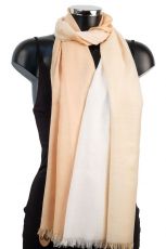 Large summer pashmina two tone