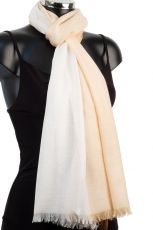 Large summer pashmina two tone