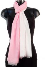 Large summer pashmina two tone