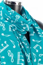 Music Note Scarf
