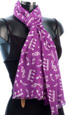 Music Note Scarf