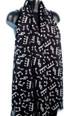 Music Note Scarf