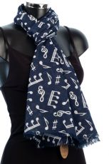 Music Note Scarf