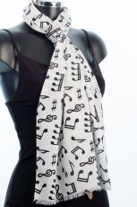 Music Note Scarf