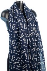 Music Note Scarf