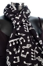Music Note Scarf